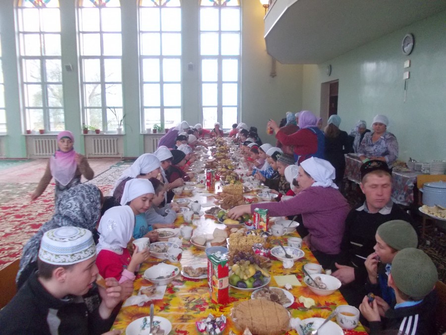 В гостях у мечети «Большая Атня» - особенные дети