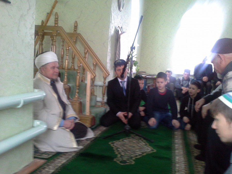 В мечети деревни Бурбаш Балтасинского района прошел Мавлид ан-Наби