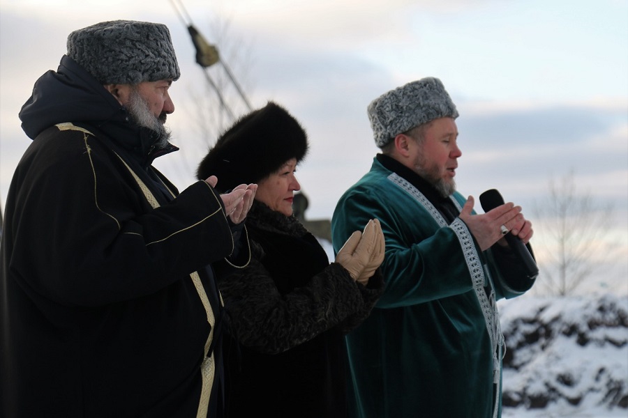 В Нижнекамске прошла церемония закладки первого камня в основание новой мечети