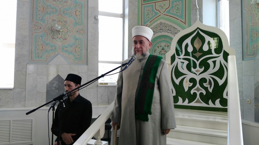 Нижнекамскую Соборную мечеть посетил уважаемый шейх