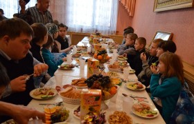 В Чистопольской мечети «Нур» состоялся благотворительный обед