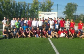 Команда Альметьевского мухтасибата заняла третье место в республиканском турнире по футболу