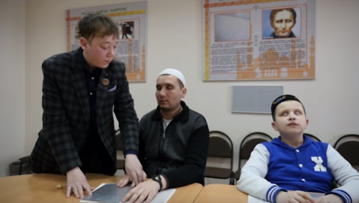 ГТРК "Татарстан" сняла документальный фильм о незрячих людях