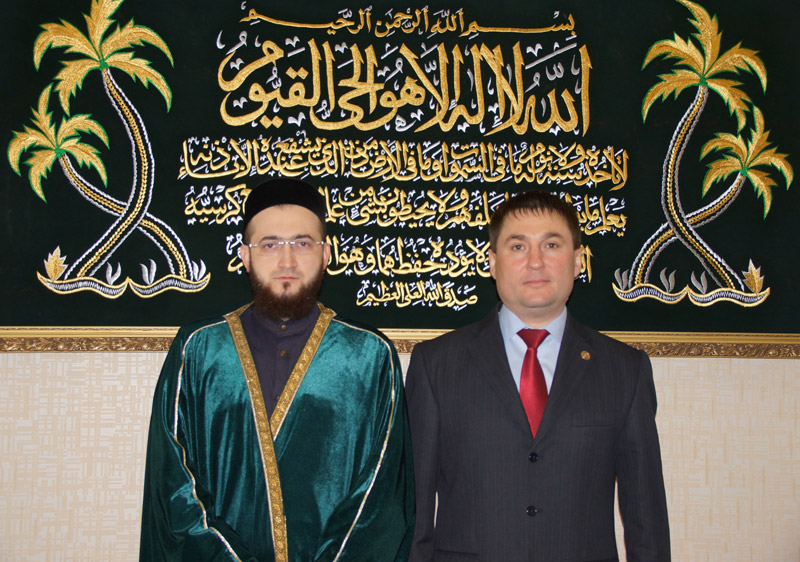 Муфтий Татарстана провел встречу с главой Нурлатского района