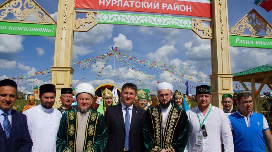 Муфтий РТ Камиль хазрат Самигуллин посетил VII Всероссийский сельский Сабантуй