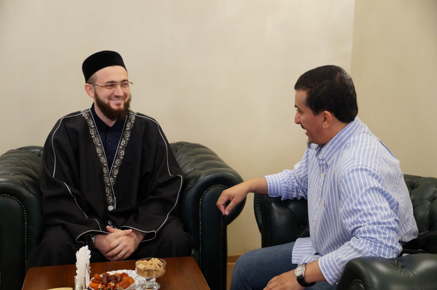 Муфтий принял в своей резиденции гостей из Саудовской Аравии
