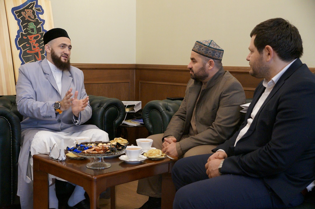 Муфтий Татарстана встретился с первым заместителем главы ДУМ Дагестана
