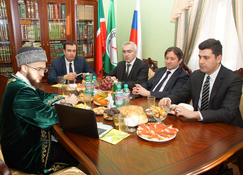 Резиденцию муфтия РТ посетили представители Департамента по делам тюрков зарубежья при Совете министров Турецкой Республики