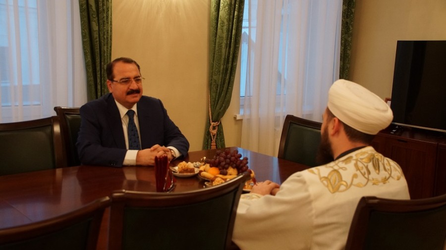 Муфтият Татарстана посетил Посол Сирии в РФ Рияд Хаддад