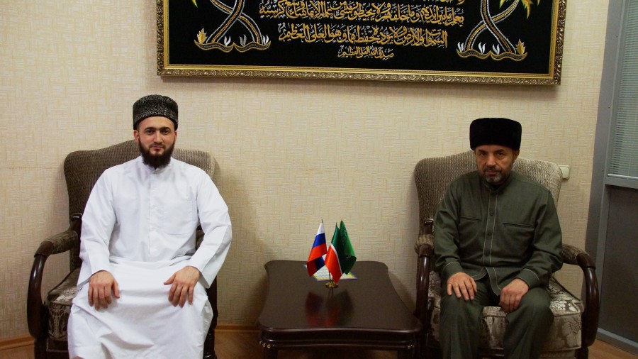 Сегодня гостем муфтията Татарстана стал заместитель муфтия Дагестана Ахмад-хаджи Магомедов