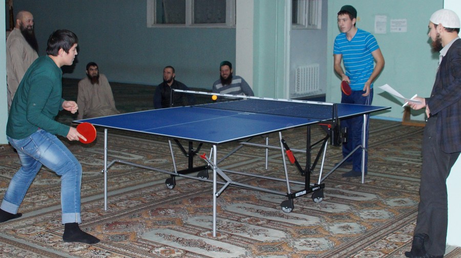 В «Ак мечети» состоялся турнир по настольному теннису