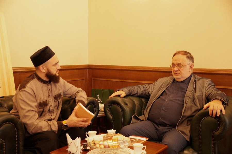Муфтий встретился с Али-Вячеславом Полосиным
