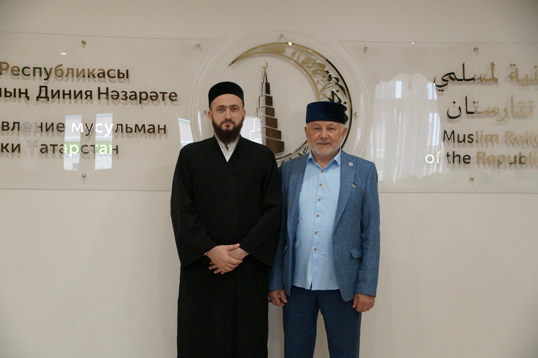 ДУМ РТ с рабочим визитом посетил муфтий Ивановской области Фарид хазрат Ляпин