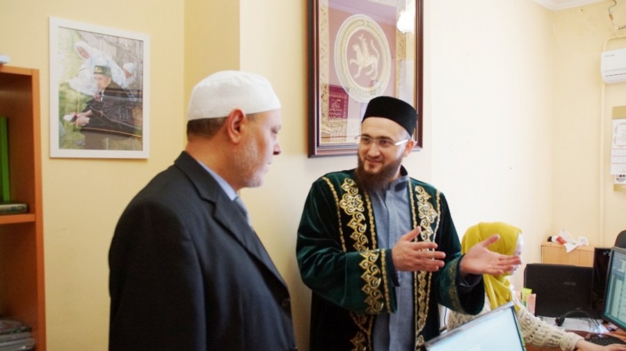 Муфтият Татарстана посетил шейх Мухаммад Сунбуль