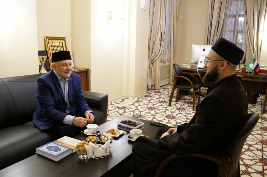 Камиль хазрат встретился с муфтием Ивановской области