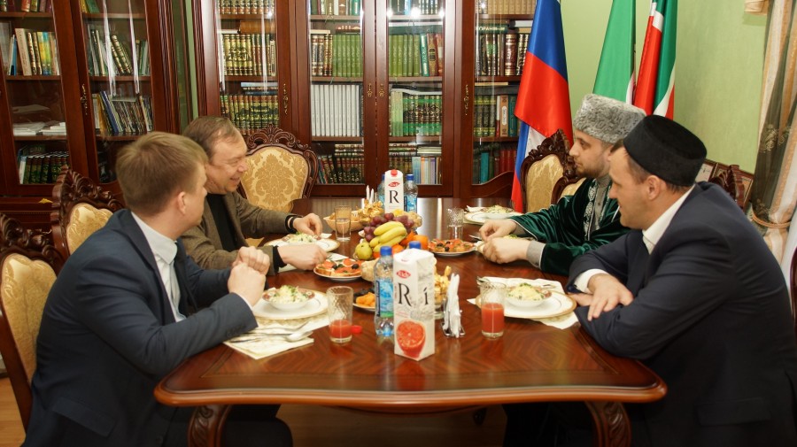 Муфтият Татарстана посетил Евгений Еремин