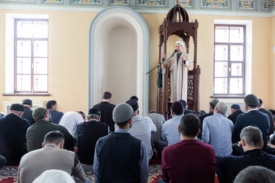 В Галиевской мечети Казани прошла проповедь ко Дню родного языка