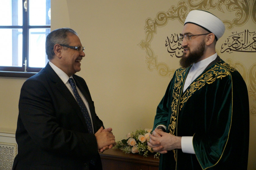 Муфтий Татарстана встретился с египетским послом