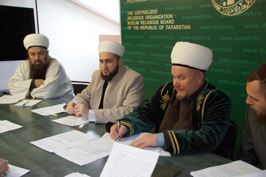 Состоялось заседание Совета казыев Татарстана
