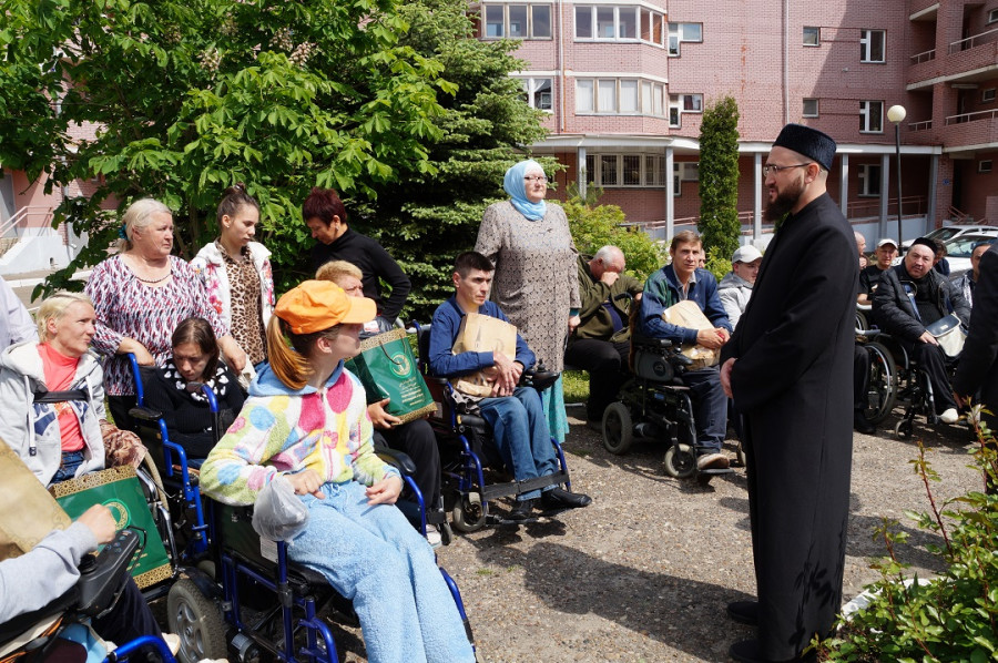 Муфтий посетил реабилитационный центр для инвалидов "Восхождение"