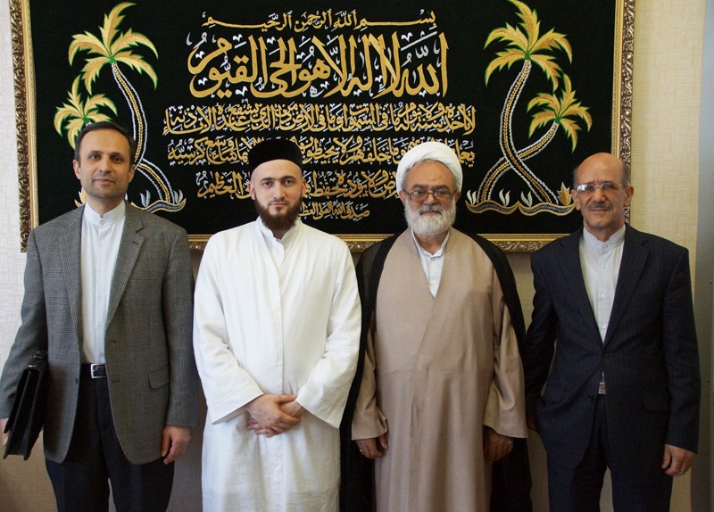 Сегодня муфтий Татарстана встретился с иранской делегацией
