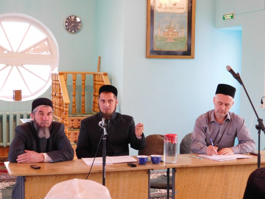 В Кукморской Центральной мечети состоялся вечер проповеди