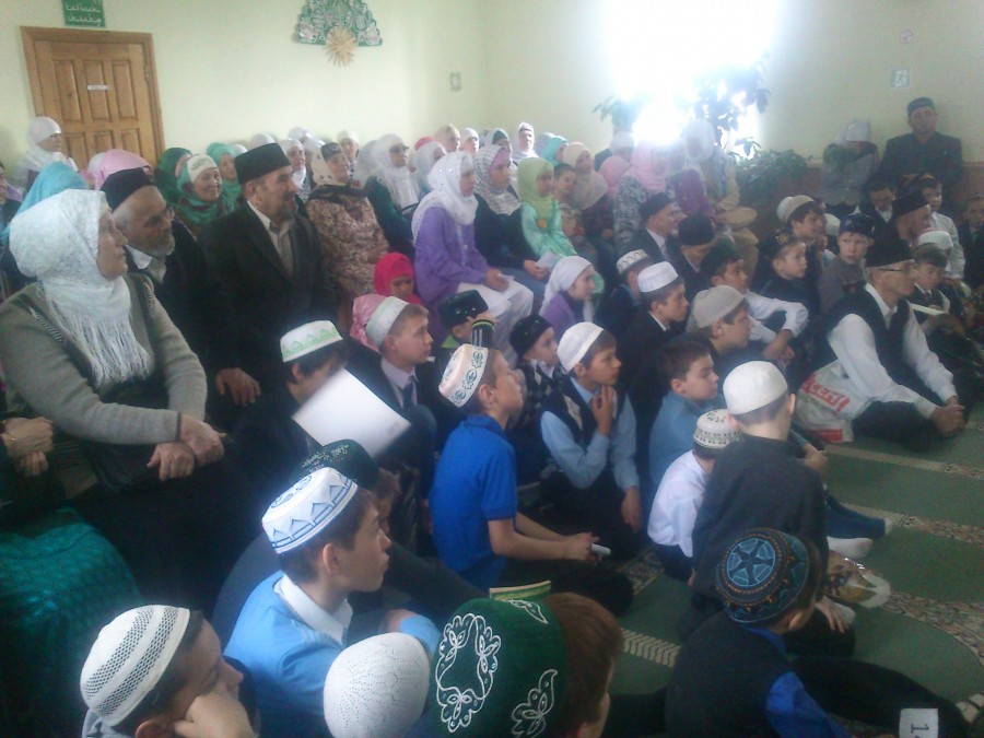 В Мамадышском медресе состоялся районный конкурс по заучиванию Корана