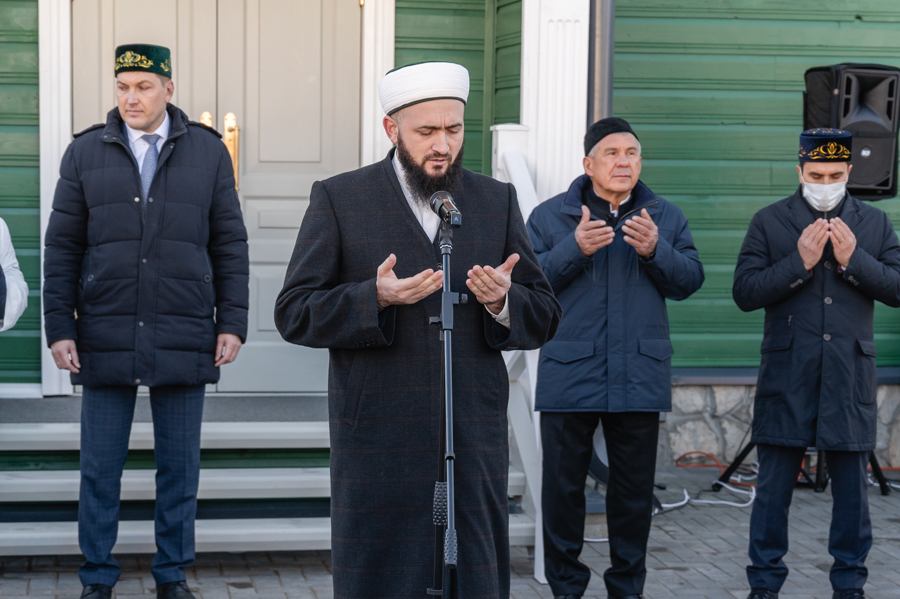 В Рыбной Слободе после реставрации открылась старинная деревянная мечеть