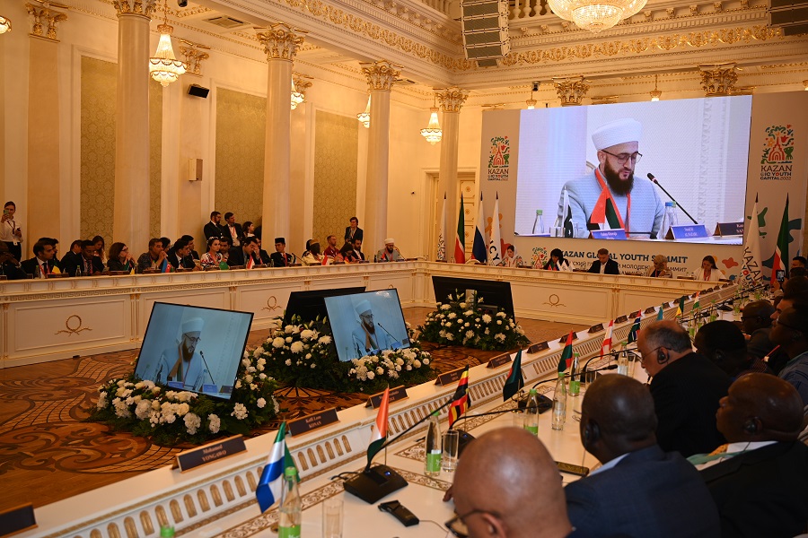 Муфтий рассказал участникам Казанского глобального молодежного саммита о наследии 1100-летия