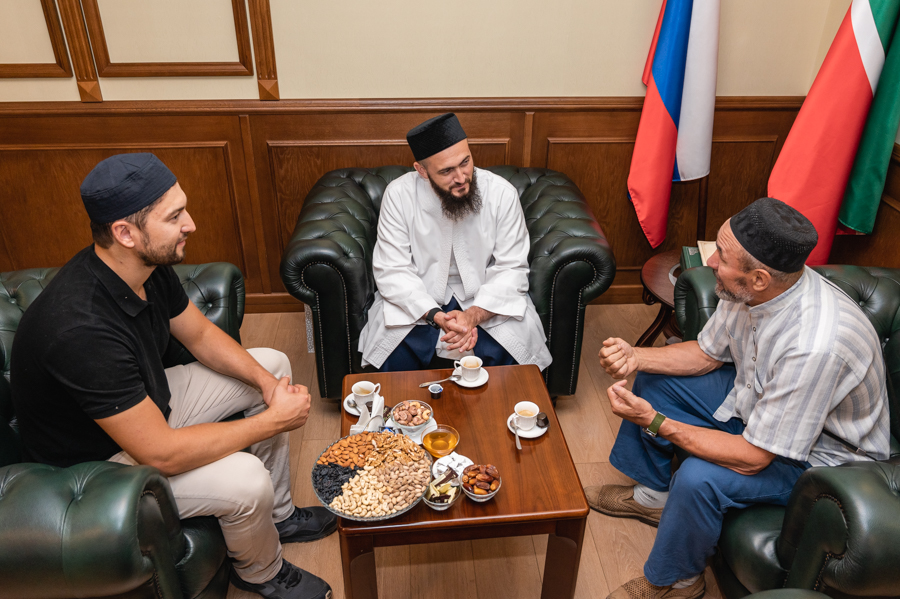 Камиль хазрат Самигуллин встретился с муфтием Кировской области