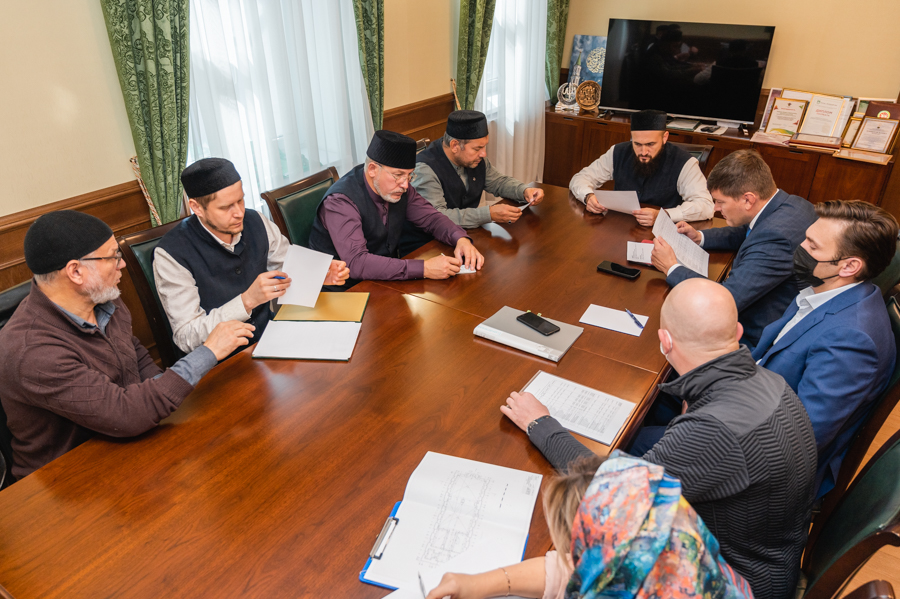 В ДУМ РТ обсудили вопросы ремонта в Бурнаевской мечети