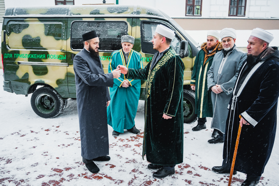 Арские имамы купили бронированную “Газель” в помощь мобилизованным солдатам из Татарстана