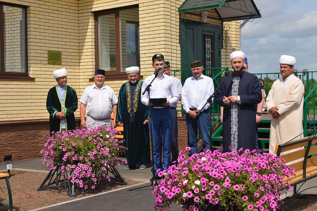 В селе Биляр Алексеевского района при участии муфтия открылась новая мечеть