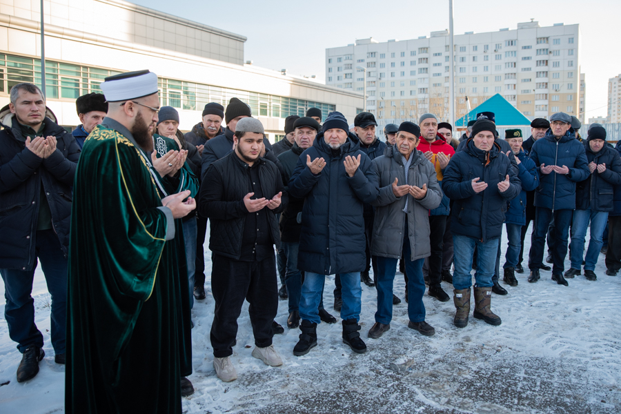 Строительству Исламского центра при мечети «Гаиля» дан официальный старт. В нем будут работать кабинеты татарского языка
