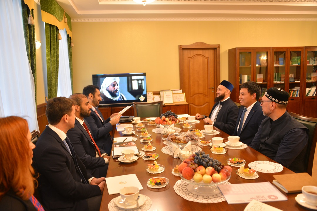 Муфтий провёл встречу с представителями посольства Государства Катар в РФ