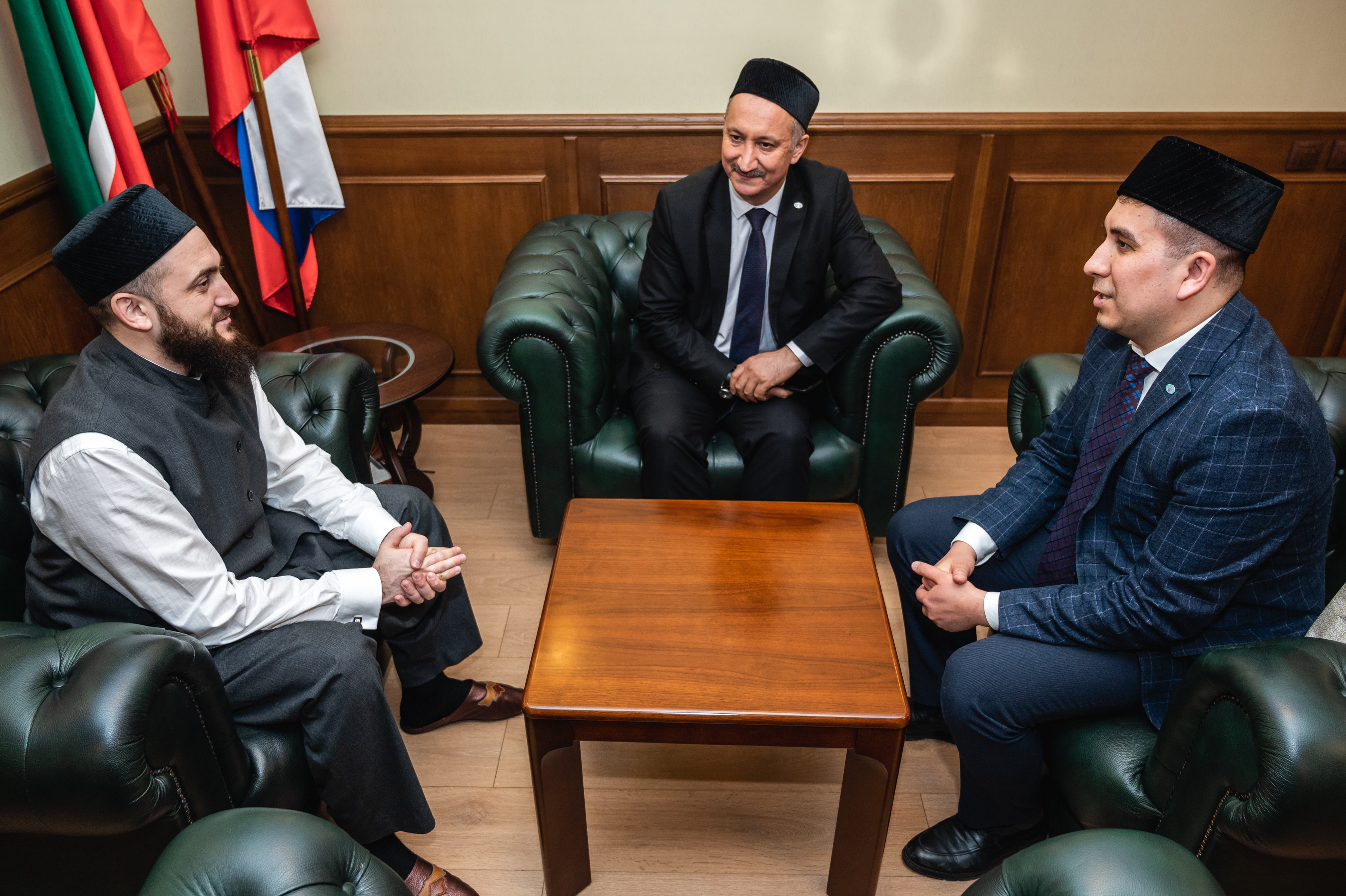 Муфтий встретился с руководством Всемирного конгресса татар