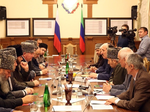 Камиль Самигуллин принял участие на встрече муфтиев СКФО с главой Дагестана