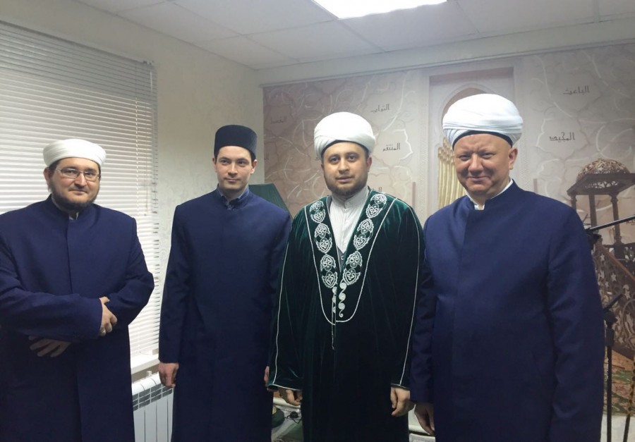 Рустам хазрат Хайруллин посетил резиденцию «Московского муфтията»