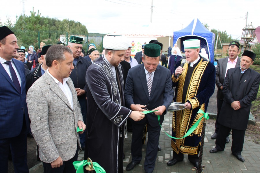 В селе Песчаные Ковали Лаишевского района открыли новую мечеть «Салих»