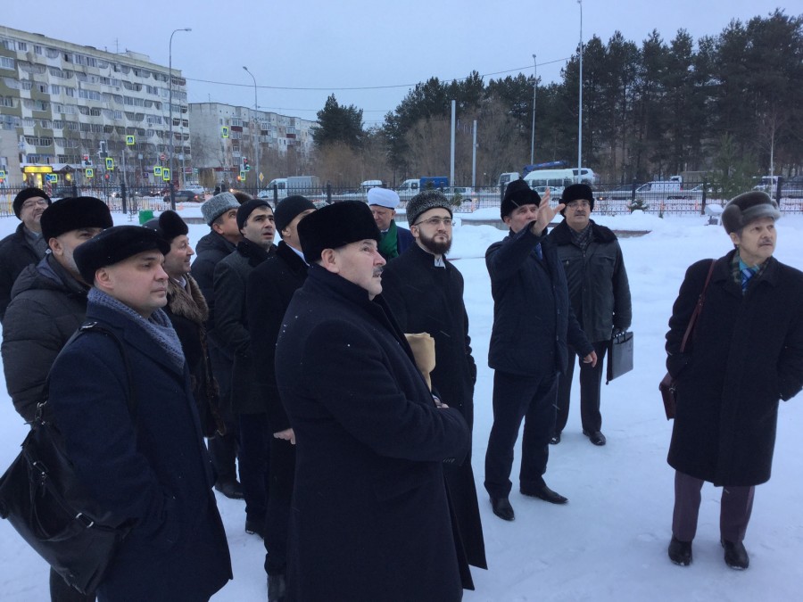 Татарстанская делегация во главе с Муфтием с рабочей поездкой находится в Сургуте