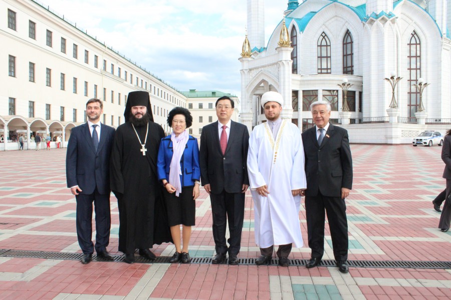 Китайская делегация посетила мечеть Кул Шариф