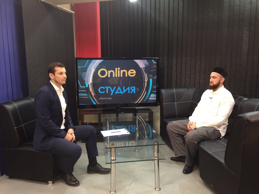 Камиль хазрат Самигуллин выступил в прямом эфире телеканала Дагестана