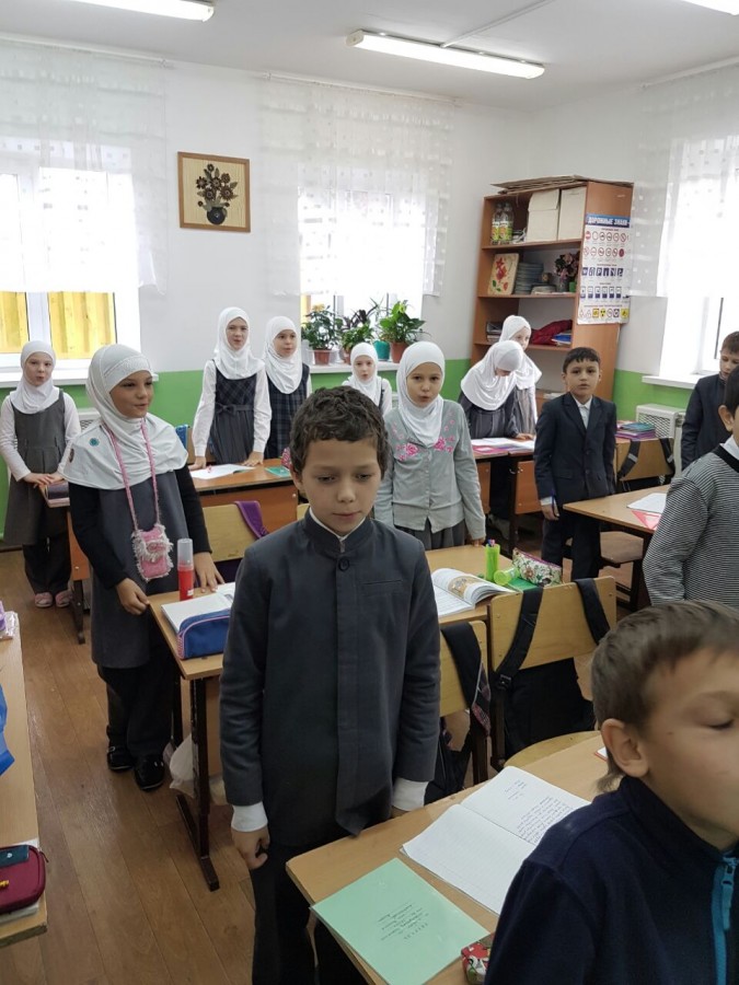 Заместитель Муфтия посетил школу "Усмания"