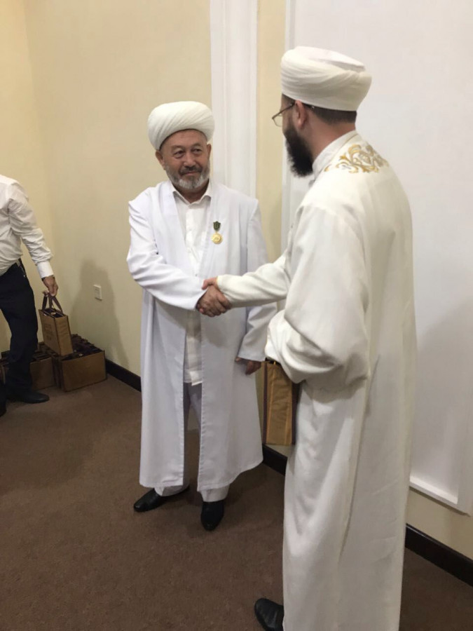 Камиль хазрат Самигуллин встретился с муфтием Узбекистана