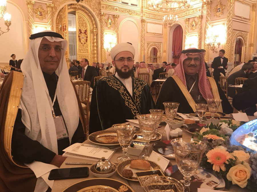 Муфтий - на государственном обеде в честь Короля Саудовской Аравии. Первые фото