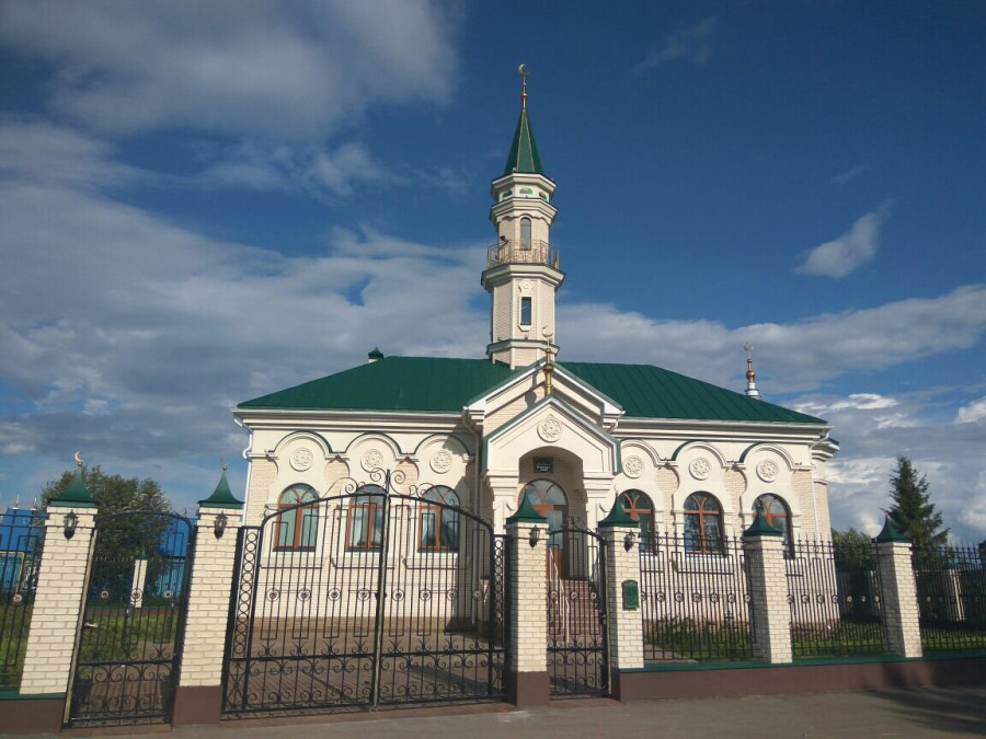 Открыли новую мечеть в деревне Янаул Рыбно-Слободского района