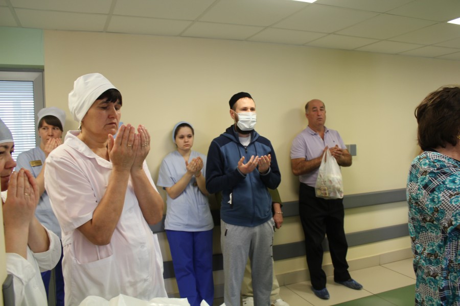 Пациенты РКБ стали участниками уникальной благотворительной акции от мусульман Татарстана