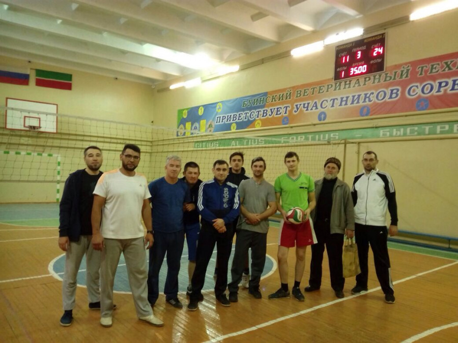 Буинский мухтасибат открыл 4 сезон игр по волейболу