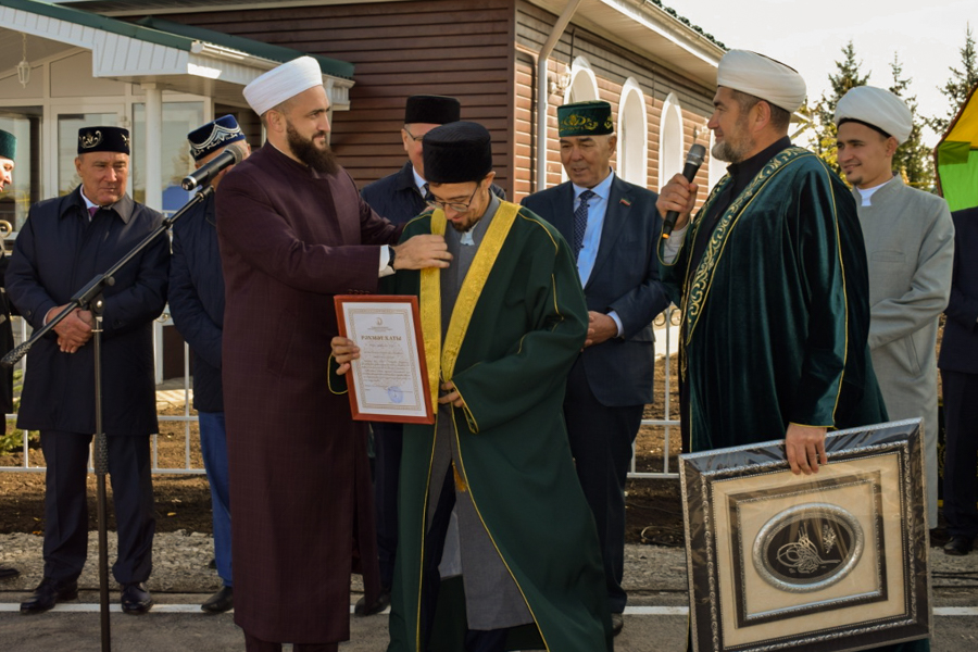 В селе Новое Демкино Аксубаевского района после капремонта открылась мечеть