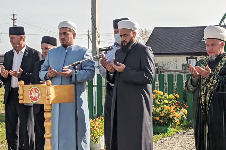 В Арском районе с благословения муфтия Татарстана открылась новая мечеть